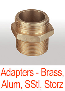 Redhead Brass Brass, Aluminum, Stainless Steel, Storz Adapters Button